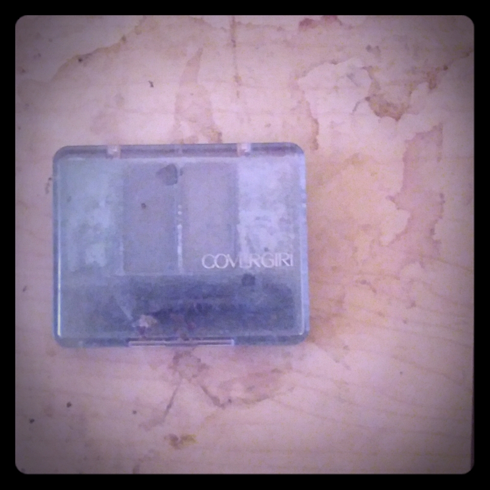 Four Shade Covergirl Eyeshadow Palette Used